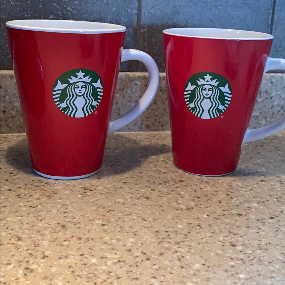 Starbucks mugs, set of 2